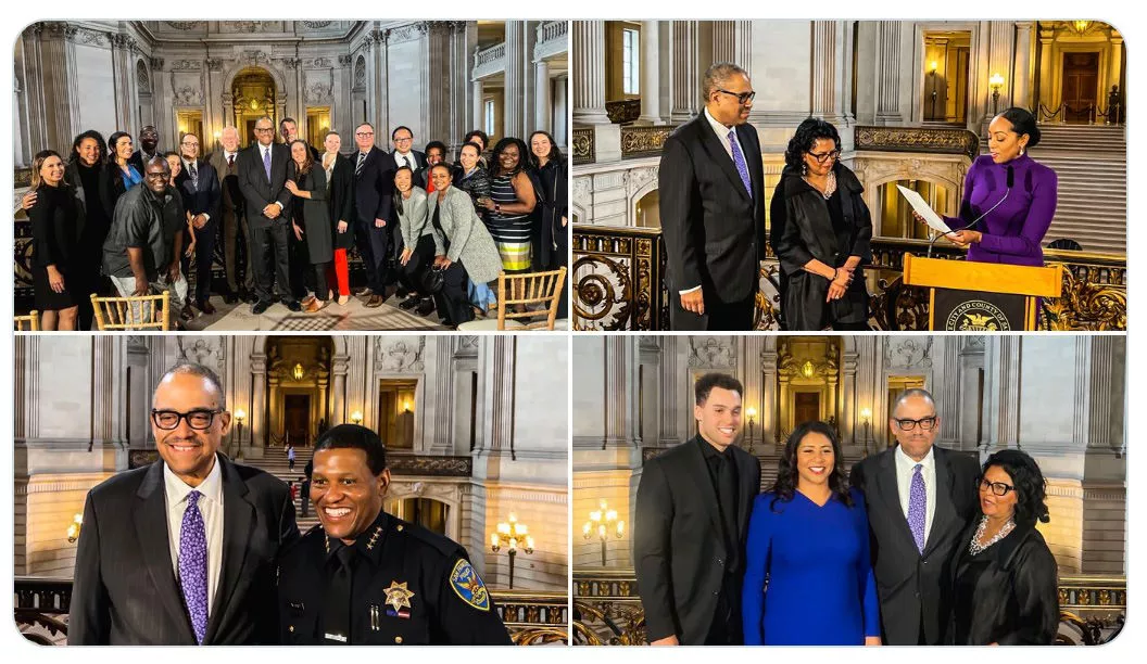 Twitter Dr. Andre Campbell and famile and guests